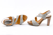 Load image into Gallery viewer, Strappy Shimmer - 2 Heel Heights