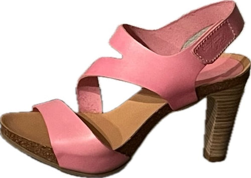 Strappy Pink - 2 Heel Heights - Size 38, 39, 40, 41