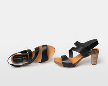 Load image into Gallery viewer, Strappy Black - 2 Heel Heights