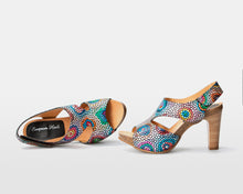 Load image into Gallery viewer, Isabella Peacock European Heels for women | Shoes made in Spain | EuropeanHeels.com