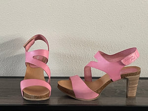Strappy Pink - 2 Heel Heights - Size 35, 36, 38, 39, 40, 41